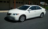 2009 Toyota Camery White